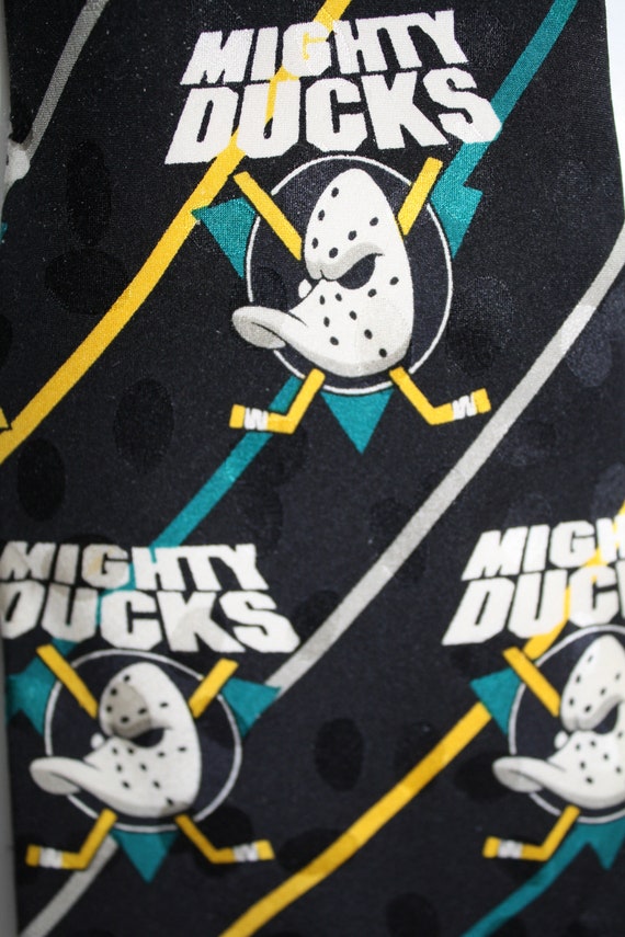 Anaheim Mighty Ducks Silk Designer Hockey Themed N