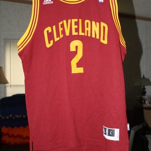 Kyrie Irving Cleveland Cavaliers adidas Replica Home Jersey - White