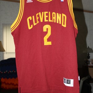 Kyrie Irving signed Cavaliers Swingman jersey L+2 auto Panini COA