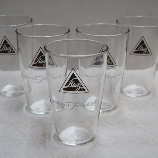 Blatz Beer Glasses Etsy