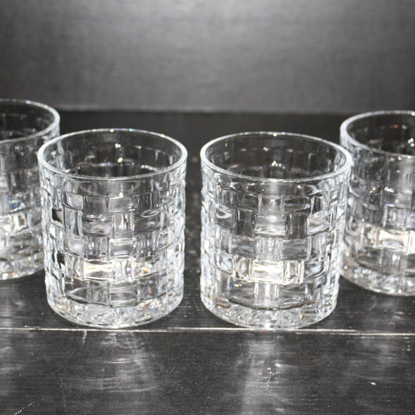 Isaac Mizrahi 'Weave' Design Old-Fashioned Glasses