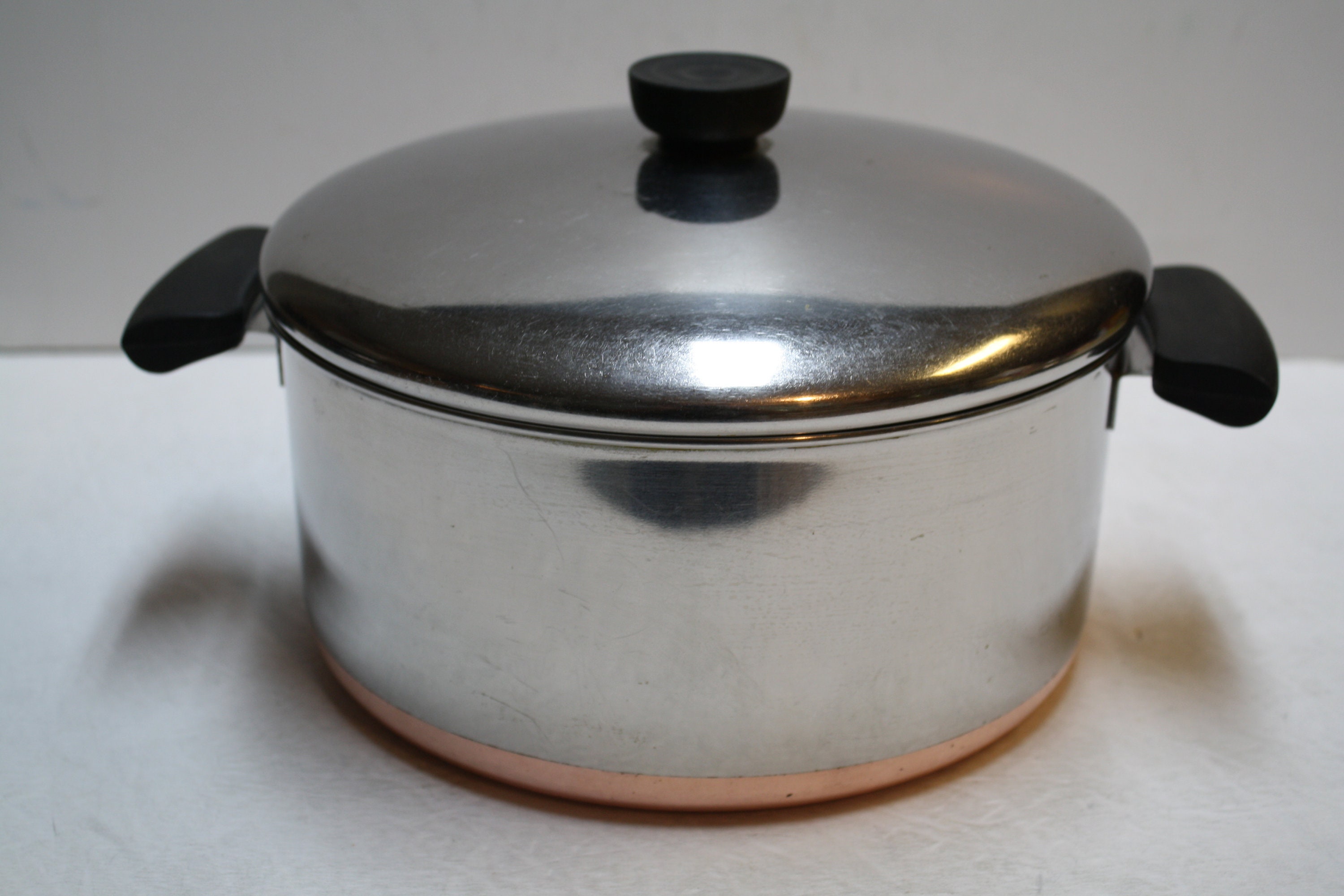 Revere Ware 6 7/8 id Stainless Steel Pot/pan Lid 
