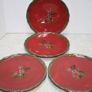 Tracy Porter Octavia Hill Collection &#39;Garden&#39; Design Salad/Luncheon Plates