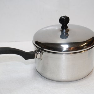 Faberware 2 Qt. Aluminum Clad Stainless Steel Pot with Lid