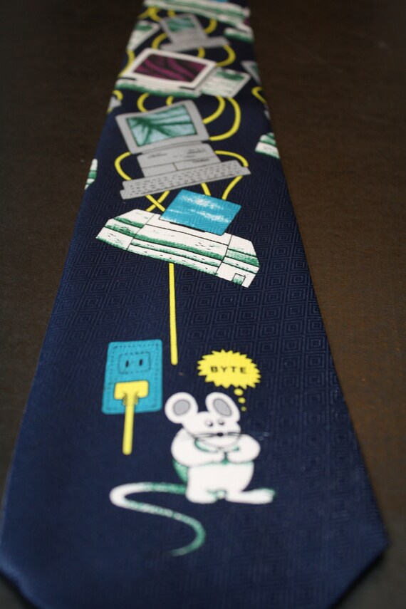 A. Rogers 'Computers and Bytes' Necktie - image 4