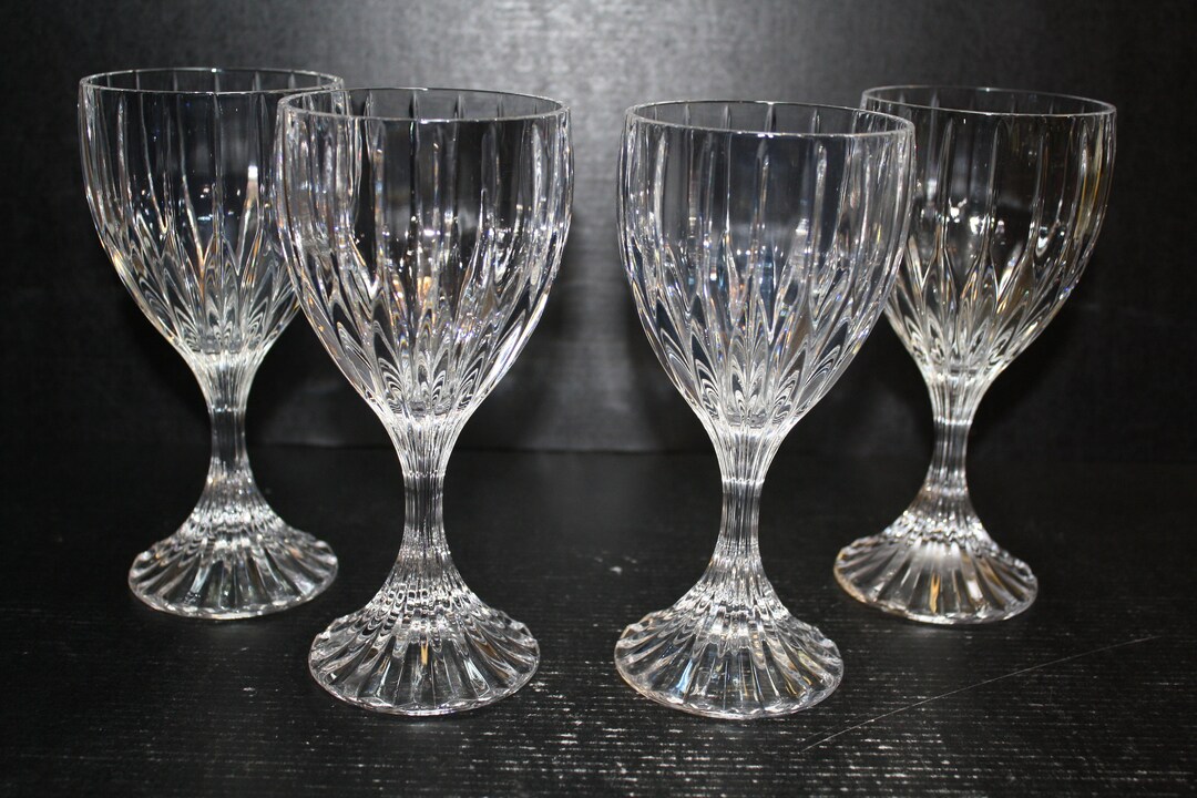 Mikasa Crystal park Lane Water Goblets Etsy