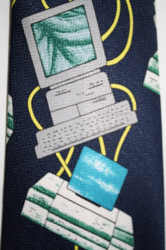 A. Rogers 'Computers and Bytes' Necktie - image 2