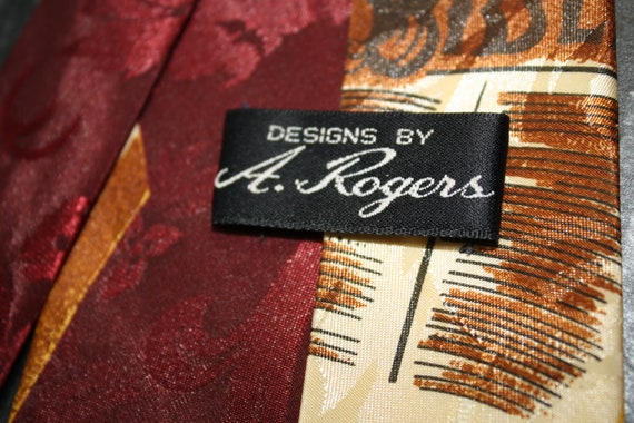 A. Rogers Resurrection Cross Designer Necktie - image 3