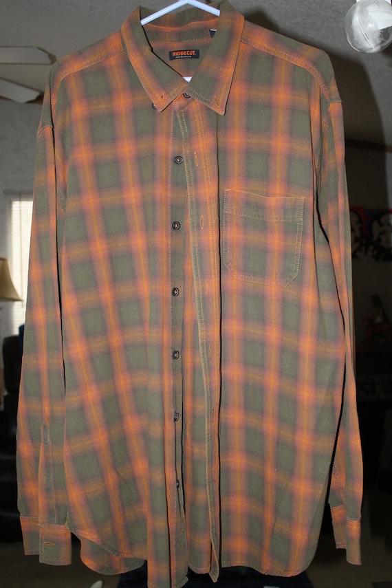 Chemise Flannelle Ridgecut Toughwear - Homme, M, Rouge à Carreaux Noirs, Boutonnage