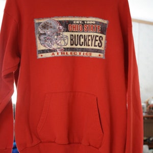 OSU Buckeyes Hooded Sweat shirt w/Hand Warmers