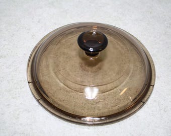 Pyrex Visionware Amber Color V-1-C Lid