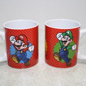 Nintendo Super Mario Brothers themed Coffee/Tea Mugs