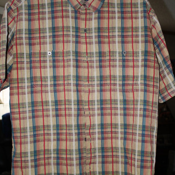 Kuhl 'Born in the Mountains' Mens Linen/Cotton Shirt Size XL