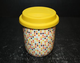 Small Travel Mug w/Silicone Lid