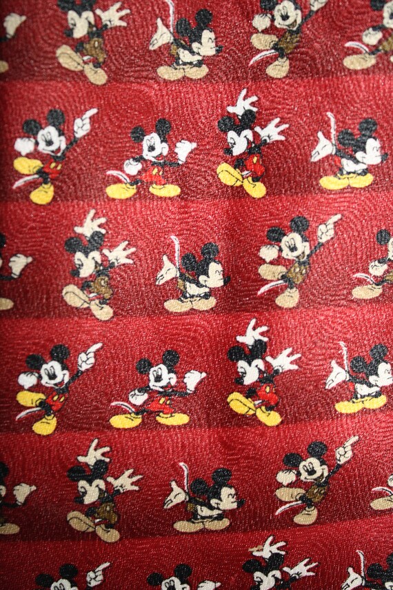 Dancing Mickey Designer Necktie by Mickey Unlimite