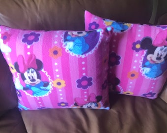 Minnie Mouse Pink Pillows