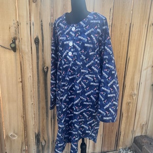 Adult Patriots Nightshirt & Matching Hat - Etsy