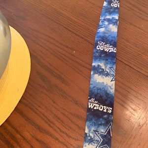Men’s Cowboys Baby Blue Skinny Tie