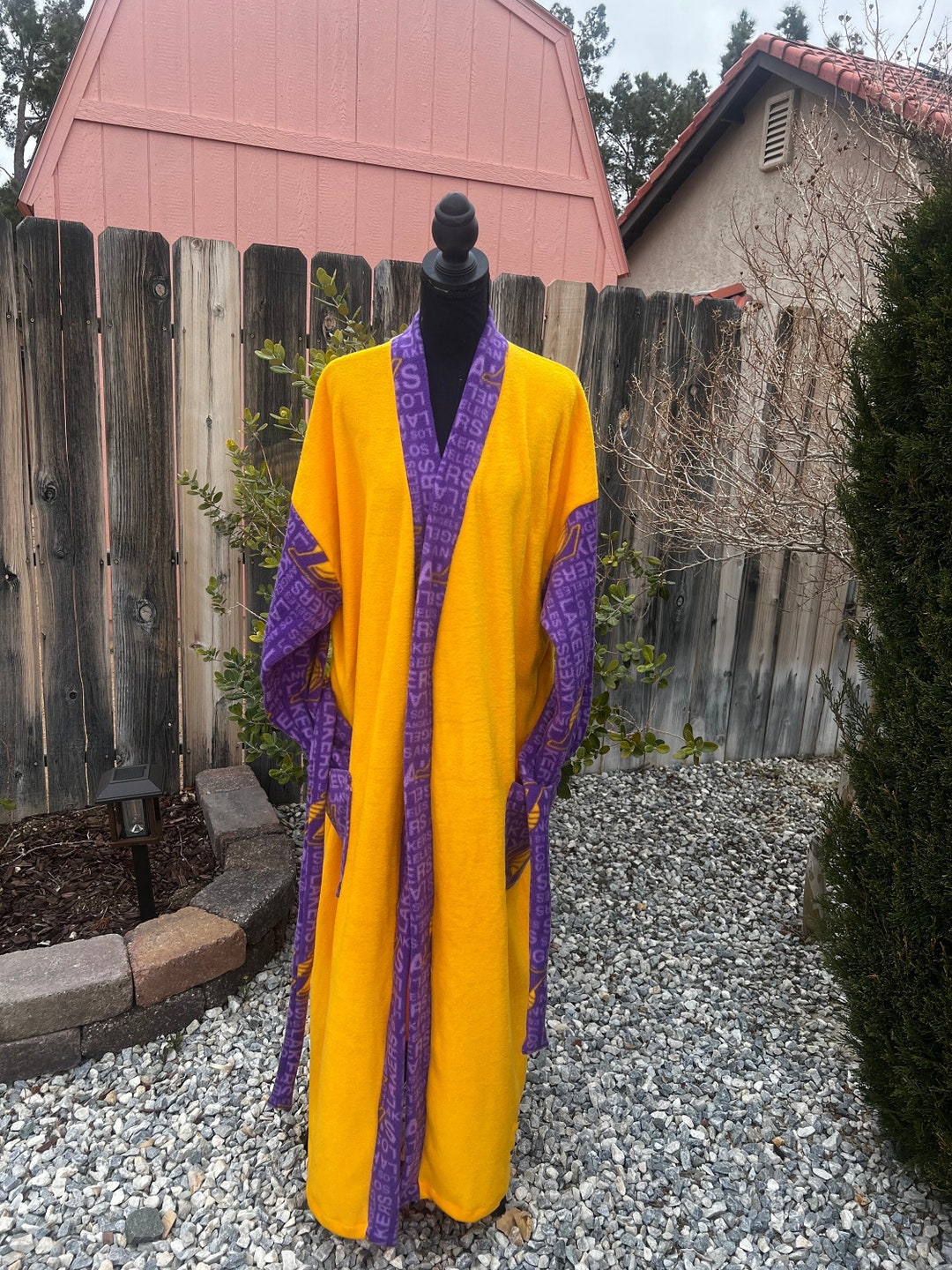 Lakers Camelot Gold Robe - Etsy