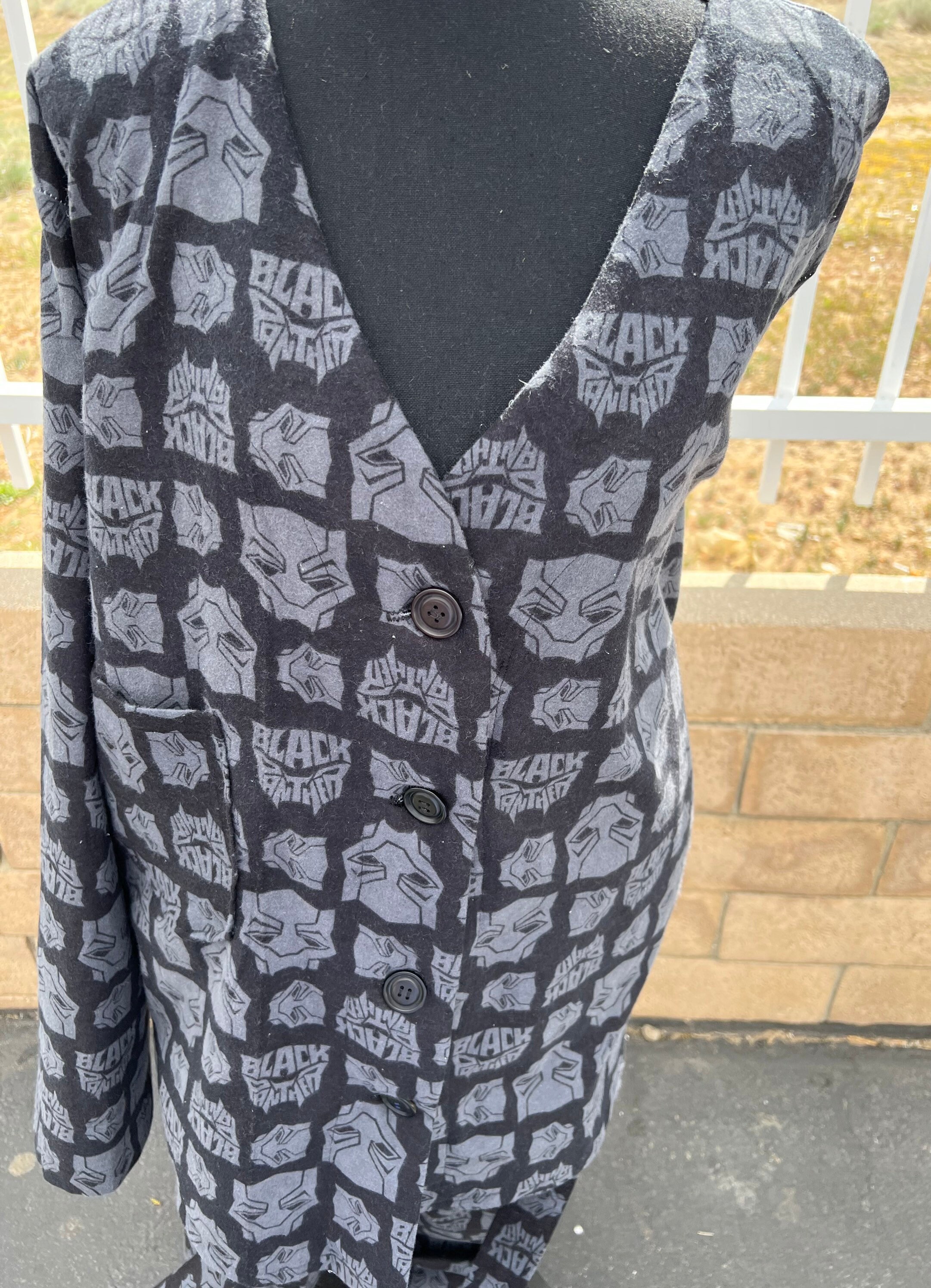 Black panther pajamas adults sale