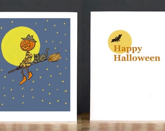 Halloween Card: Jack O'Lantern
