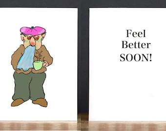 Get Well Card: A Cold