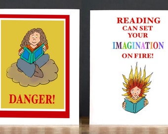 All Occasions Cards: Reading = Imagination