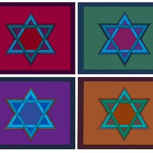 Jewish Condolence Card: Star of David Sympathy Card