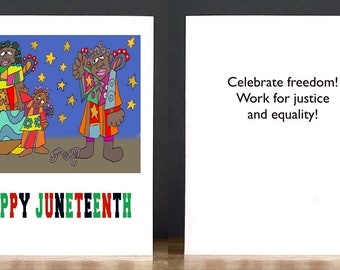 Juneteenth Card: Happy Juneteenth