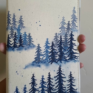 Spruce Forest Travelers Notebook,Stalogy,Hobonichi techo Fabric Cover,Field note,Faux Dori,Travel Diary,Notebook Planner Cover