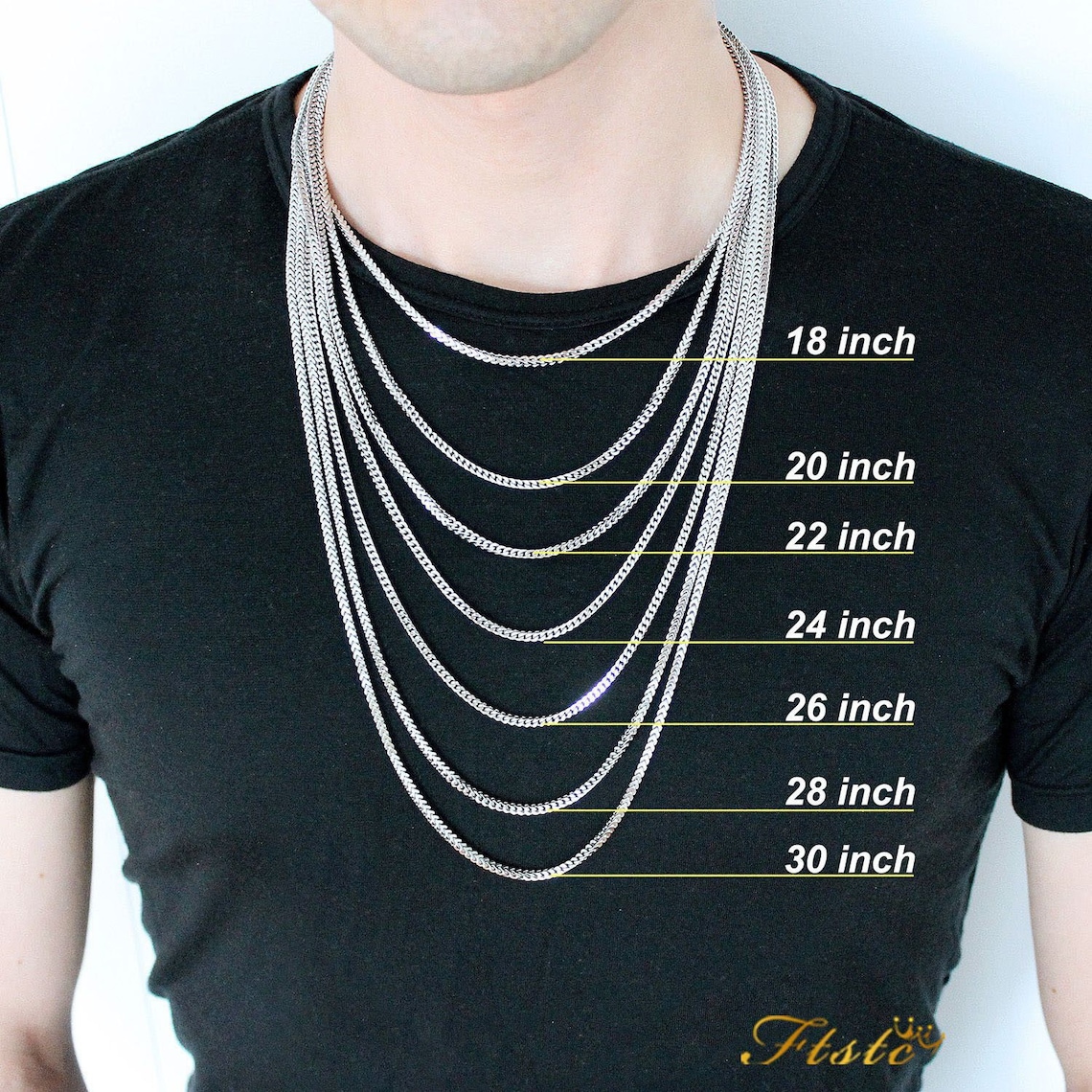 Men necklace natural black spinel gemstones 5mm or 6mm Etsy Men necklace natural black spinel gemstones 5mm or 6mm Etsy