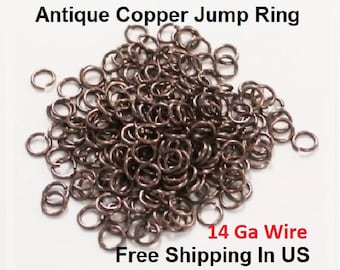 1//2 OZ SAW-CUT SOLID CHAIN MAILLE BRONZE JUMP RING 20GA WIRE 8 MM O//D 150 pcs