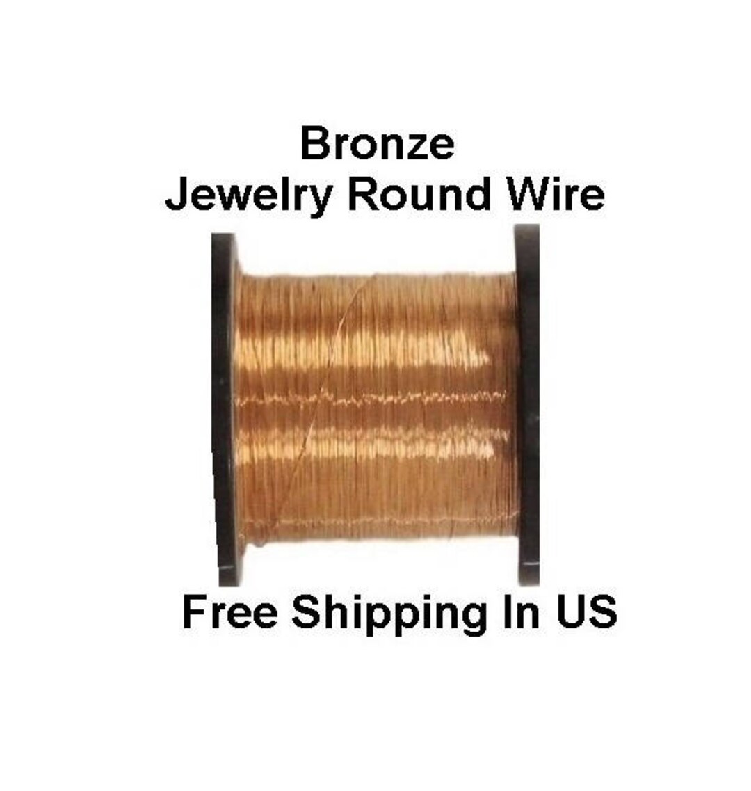 1/4 Lb.bronze Jewelry Wire dead Soft on Spool Gauges 16 Etsy