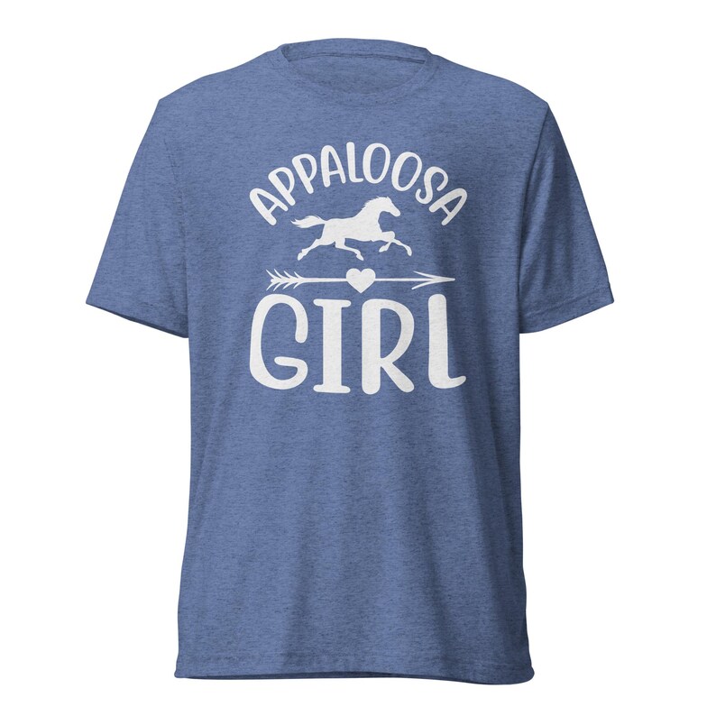 Appaloosa Girl T-shirt | Equestrian Gifts | Horse Breed | Horseback ...
