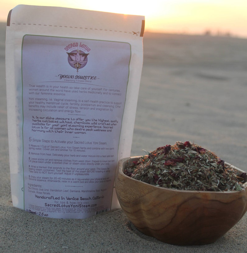 Yoni Steam UTI Yeast Infection Cleansing Herbs Womb Etsy