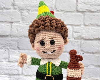 PDF Pattern Only Elf Man Amigurumi Pattern Great Christmas or Holiday Gift