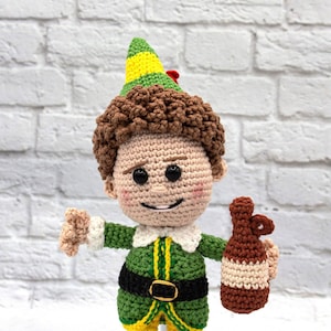 PDF Pattern Only Elf Man Amigurumi Pattern Great Christmas or Holiday Gift