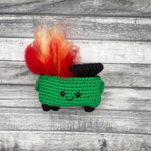 Modèle de Crochet d'ornement de feu de benne à ordures 2020 modèle de Noël de l'année de quarantaine pandémique image 1