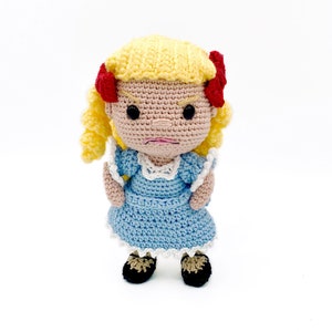 Pattern Only Nellie Inspired Crochet Amigurumi Doll Great for Little House fans