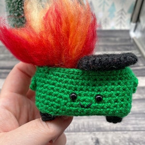 Modèle de Crochet d'ornement de feu de benne à ordures 2020 modèle de Noël de l'année de quarantaine pandémique image 3