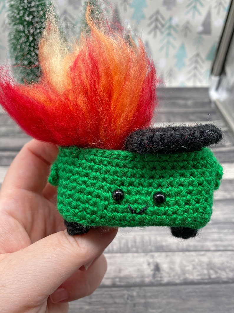 Modèle de Crochet d'ornement de feu de benne à ordures 2020 modèle de Noël de l'année de quarantaine pandémique image 3