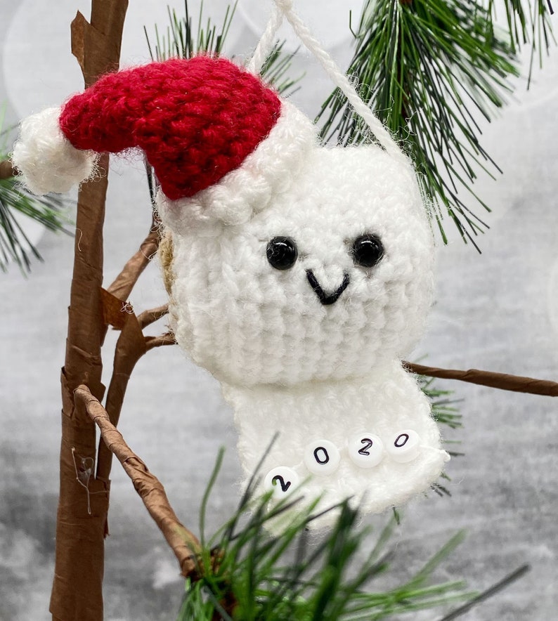 Pattern Tobias Toilet Paper Covid 2020 Crochet Ornament 2020 Coronavirus Funny Novelty Gift DIY Yarn