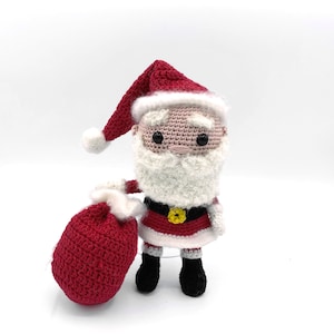 Crochet Santa Amigurumi Pattern: DIY Christmas Decoration (PDF Pattern)