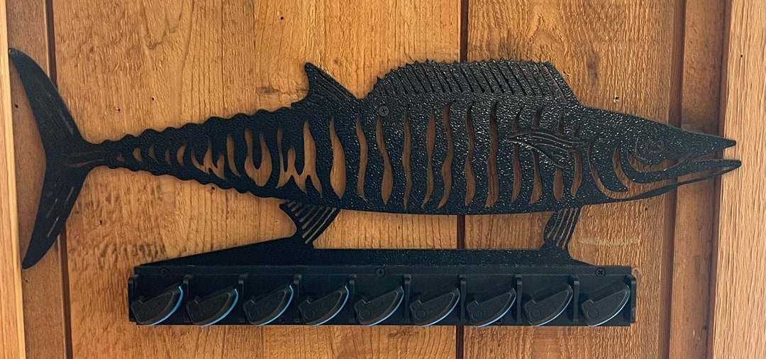 WAHOO Fishing Rod Holder, Fishing, Rod Holder, Fisherman Gift, Fishing Gift, Fishing Rod Storage