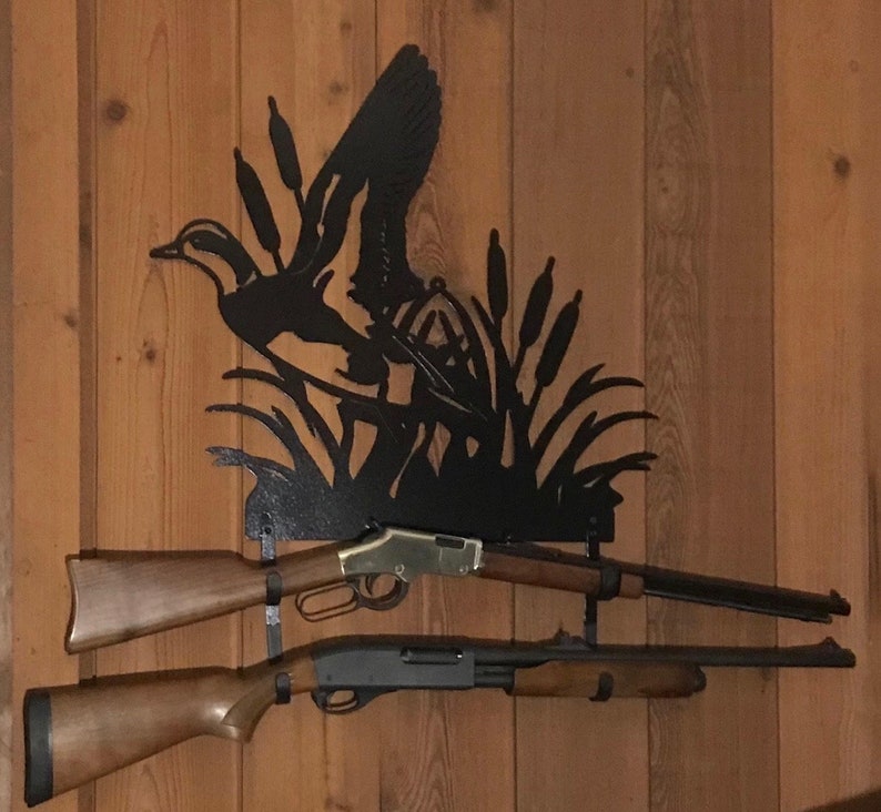 DUCK Gun Holder Gun Holder Hunting Gift Hunter Gift Gun Etsy