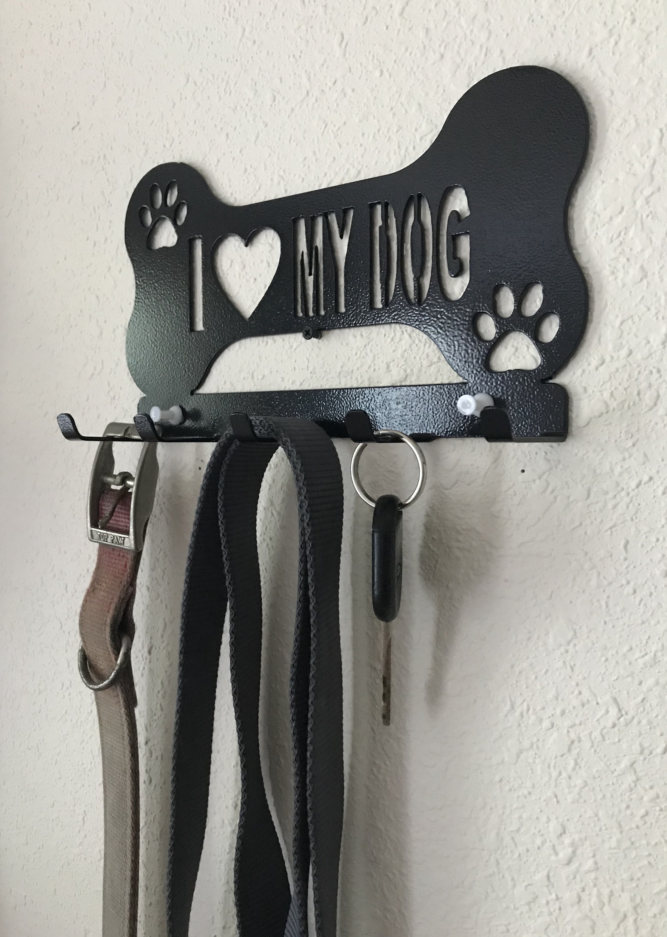 DOG Key Holder Key Holder Key Holder for Wall Metal Key Etsy