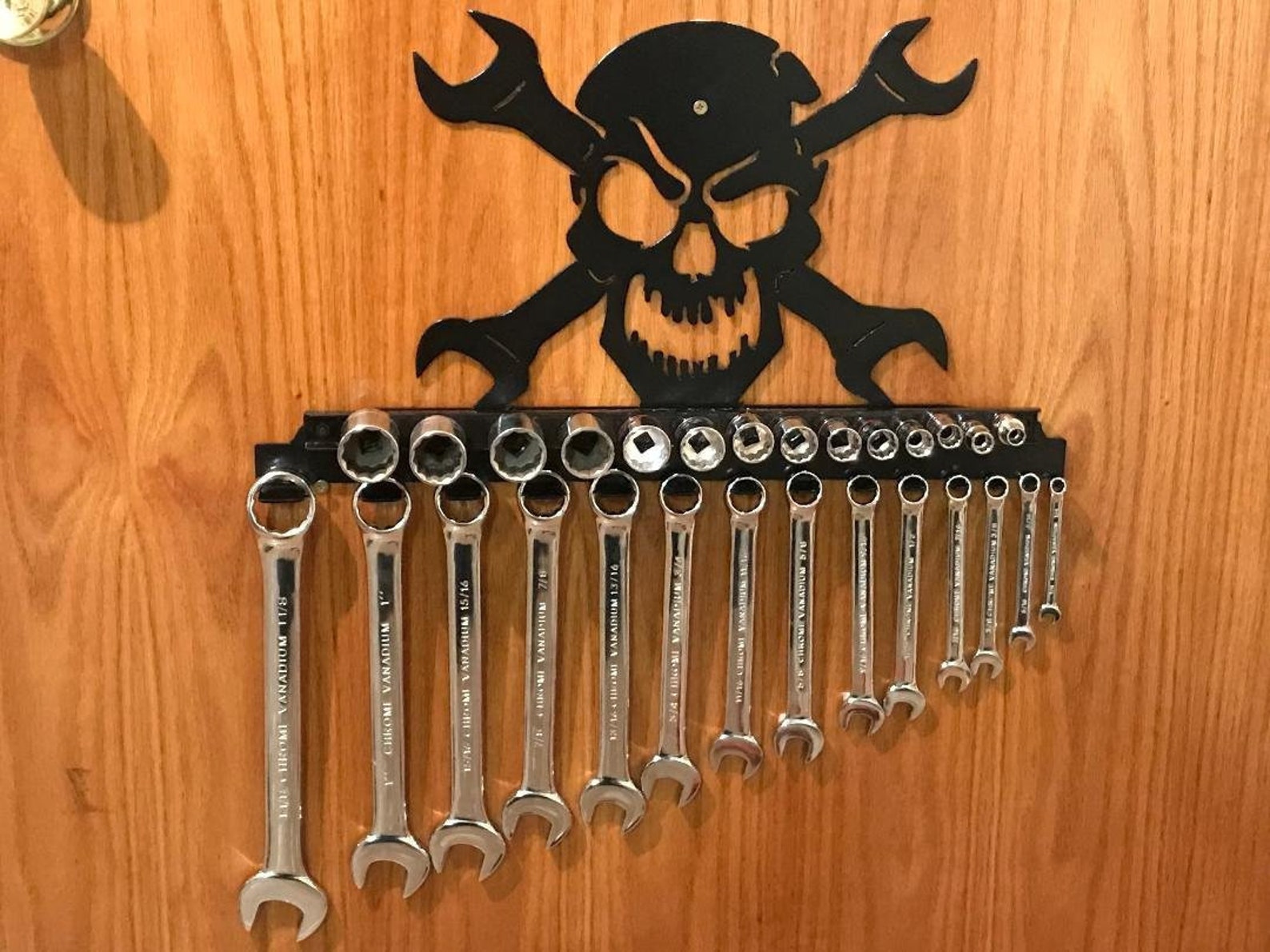 SKULL Wrench/socket Holder Wrench Holder Socket Holder Etsy