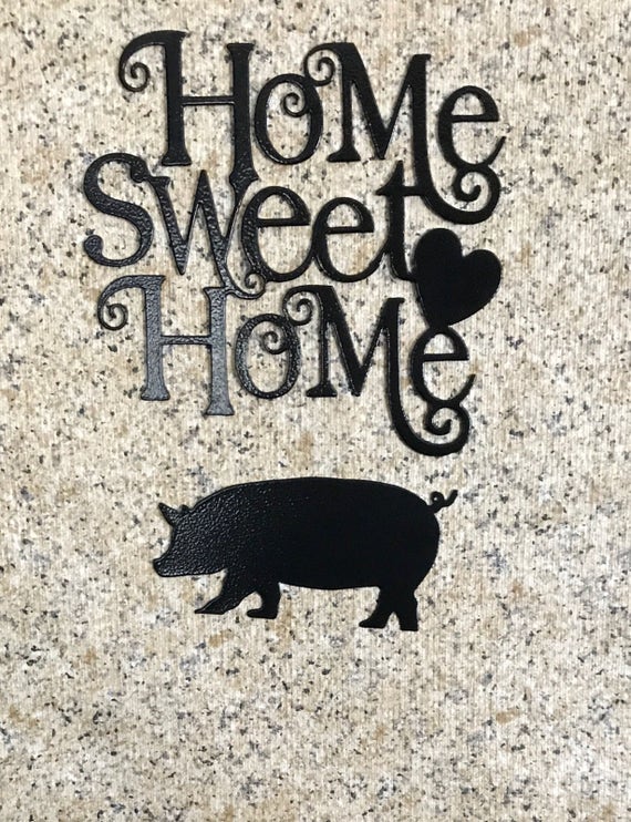 Home Pig Metal Art Metal Art Metal Wall Art Metal Wall Etsy
