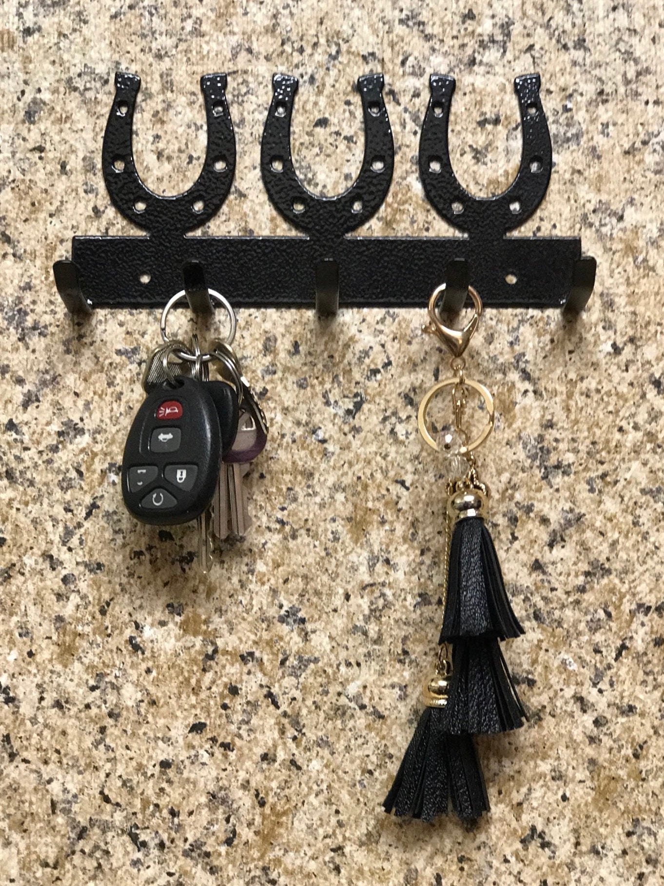 HORSESHOE KEY HOLDER Horse Horseshoe Key Holder Key Holder Etsy