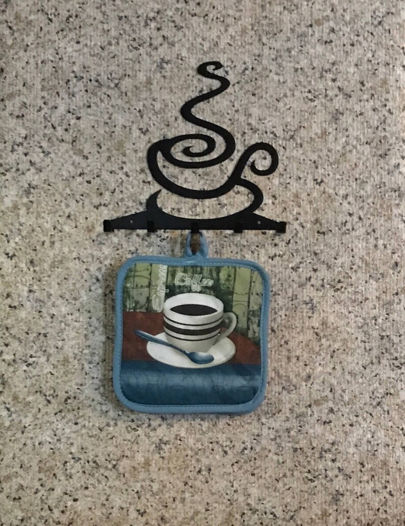 COFFEE POT HOLDER Pot Holder Pot Holder Hooks Metal Pot Etsy